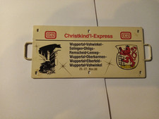 Zuglaufschild . Metall . Original - versch. Modelle - sieh Bild Modell 10