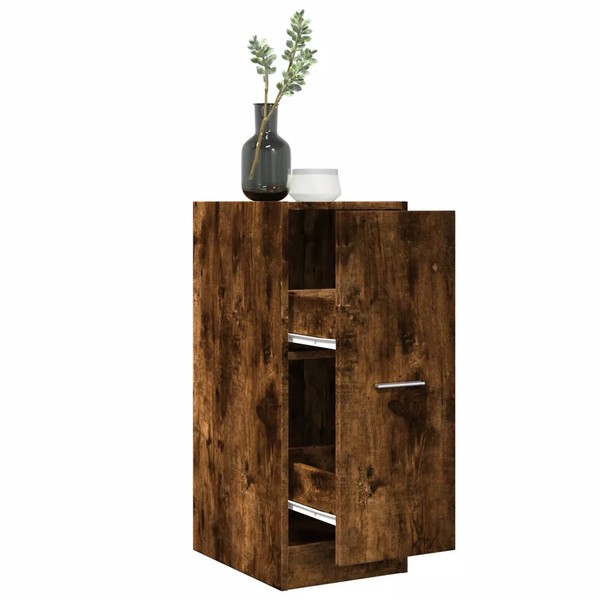 Apothekerschrank RäUchereiche 30X41X77,5 Cm Holzwerkstoff-image