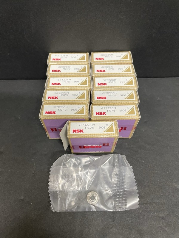 Lot Of (11) NSK F623ZZCM Deep Groove Ball Bearings 3x10x11.5mm JAPAN Brand New