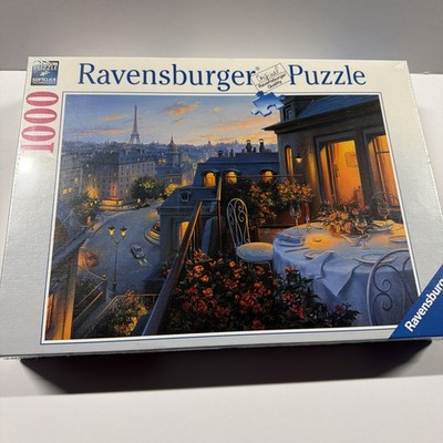 Ravensburger 1000 Piece Jigsaw Puzzle Paris Balcony Premium New Sealed 19410