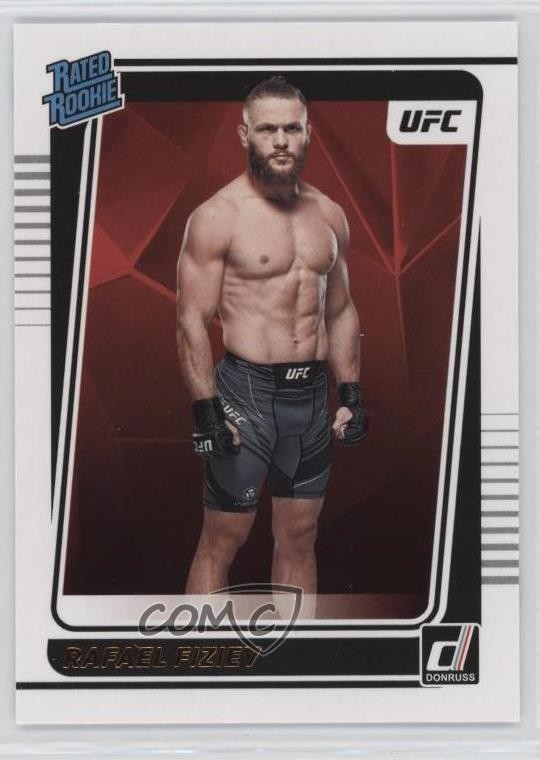 2022 Donruss UFC Rated Rookie Rafael Fiziev #212 15ik