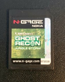 Tom Clancy's Ghost Recon: Jungle Storm (Nokia N-Gage, 2004) Gameloft CIB In Box