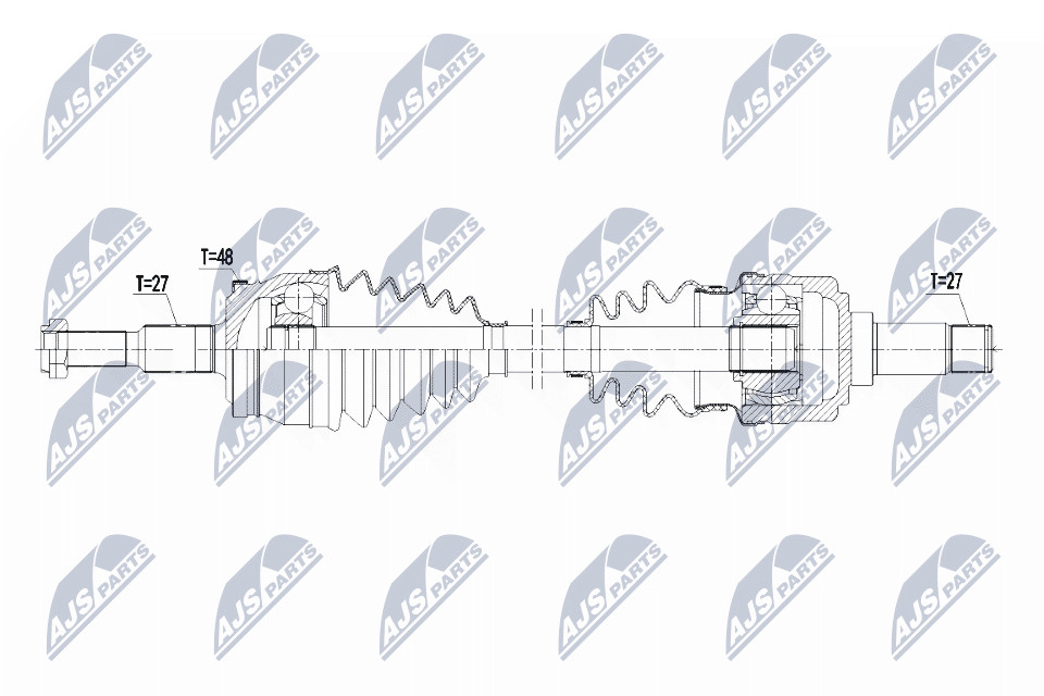 N.T.Y. NPW-CH-090.NTY Drive Shaft for CHRYSLER,DODGE - Image 3