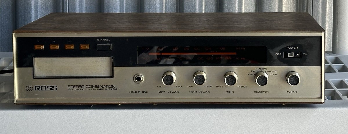 Ross Stereo 8 Track Player Combination Model 6601 See Descr | eBay