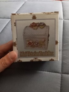 Brand New Vintage Mini Victorian Trunk Box