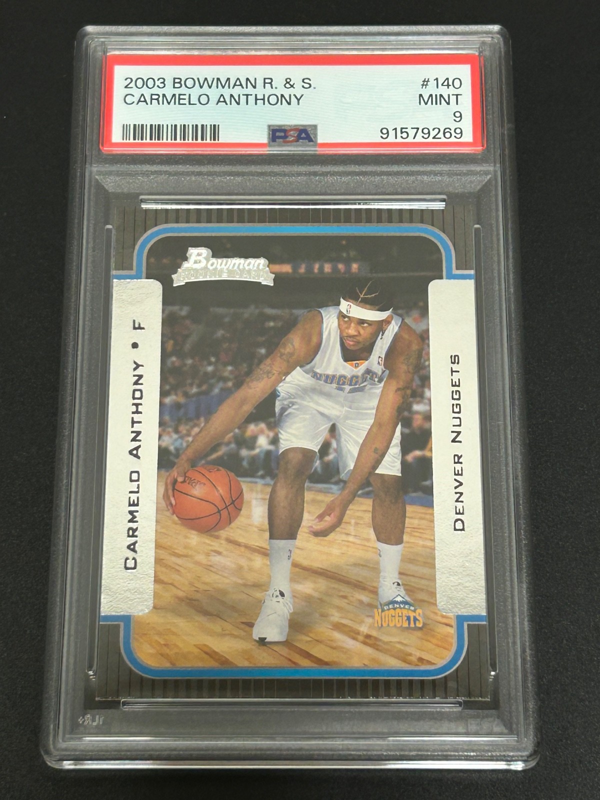 2003 Bowman R&S #140 Carmelo Anthony PSA 9 MINT 269