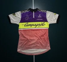 Vintage Rare Campagnolo Cycling Jersey Tommaso Men’s Size 3 Small Italy