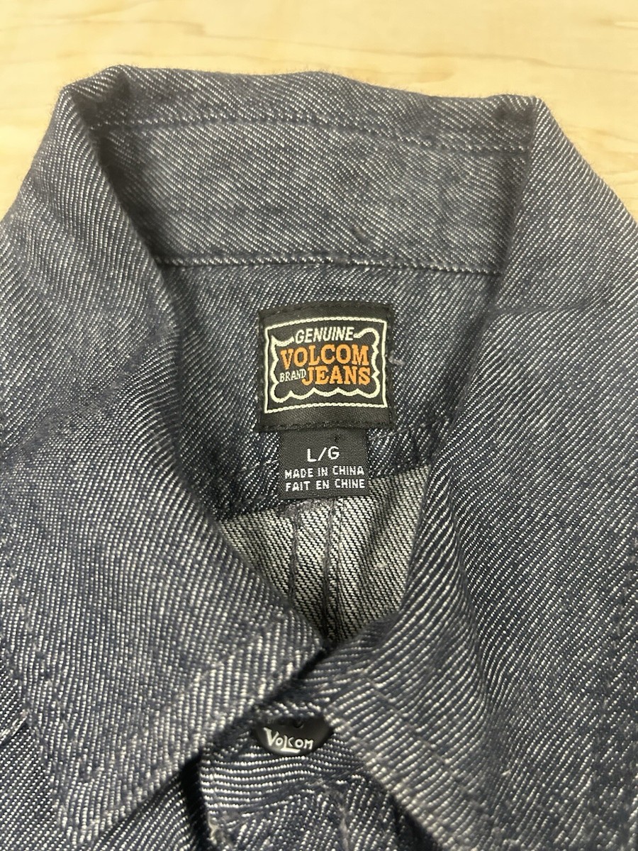Genuine Volcom Brand Jeans “HAVENS CHAMBRAY” Long Sleeve Shirt