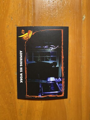 Fright Rags Halloween Admiring His Work Card 47 Trading Card Michael