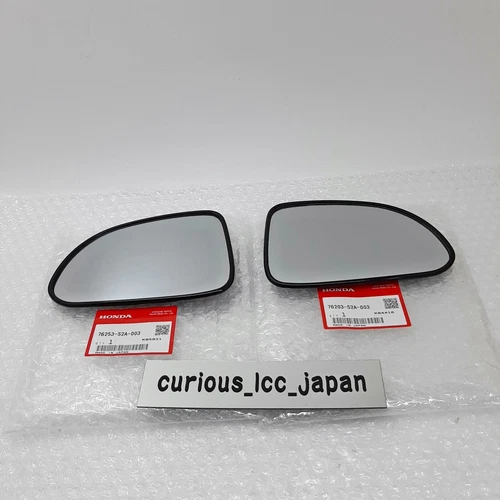 HONDA OEM S2000 AP1 AP2 Rear Side View Mirror Lens Rh&Lh Convex Version SET