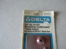 Delta 34-329 molding cutterhead table insert