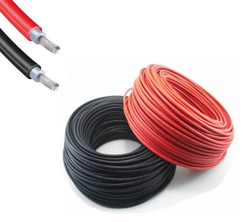 Solarkabel Solarleitung rot schwarz 4 6 mm² PV-Anlage Photovoltaik Kabel 10-100m - Bild 1 von 3