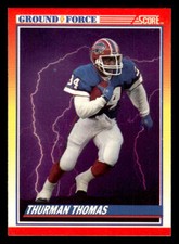 1990 Score #322 Thurman Thomas Card Buffalo Bills