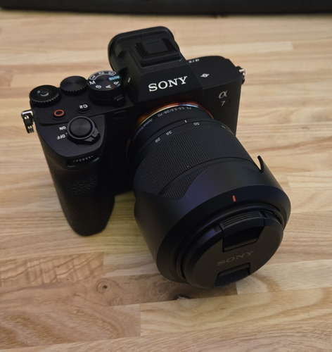 Sony Alpha a7 IV 33MP Mirrorless Camera - Black with lens, godox flash and more