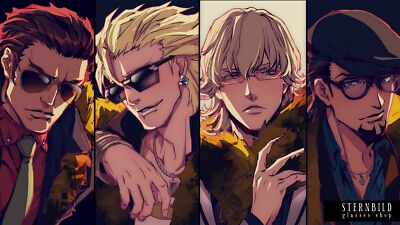 Anime tiger and bunny  ryan goldsmith barnaby brooks Playmat Gaming Mat