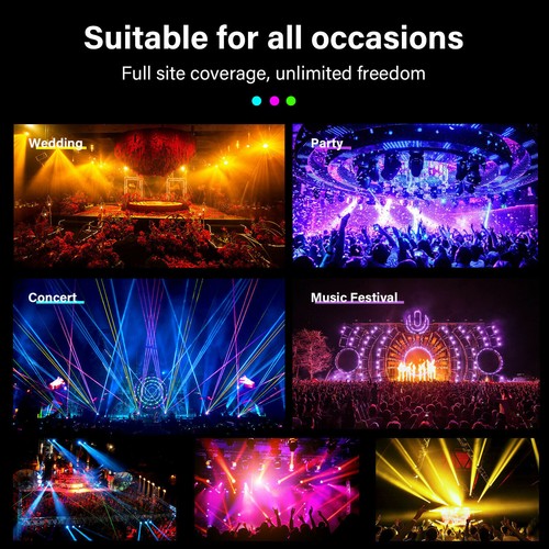 230W 7R Sharp Zoom Moving Head Stage Light 16+8 Prism Strobe DMX 16Ch Beam Party - Picture 12 of 24