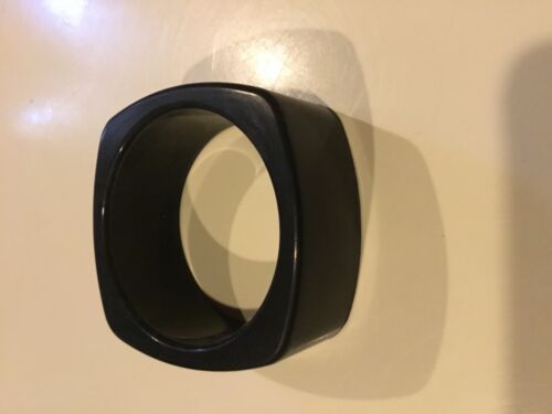 Bracelet à mâcher sensoriel carré noir, à croquer, sans BPA - Photo 1 sur 3