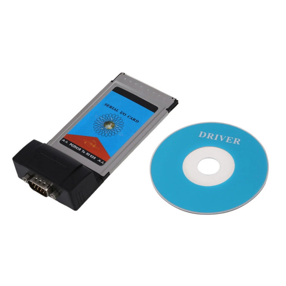 Hot  PCMCIA to RS232 RS-232 Serial DB9 CardBus Adapter Card Chip OXCF950 - Image 2 of 4