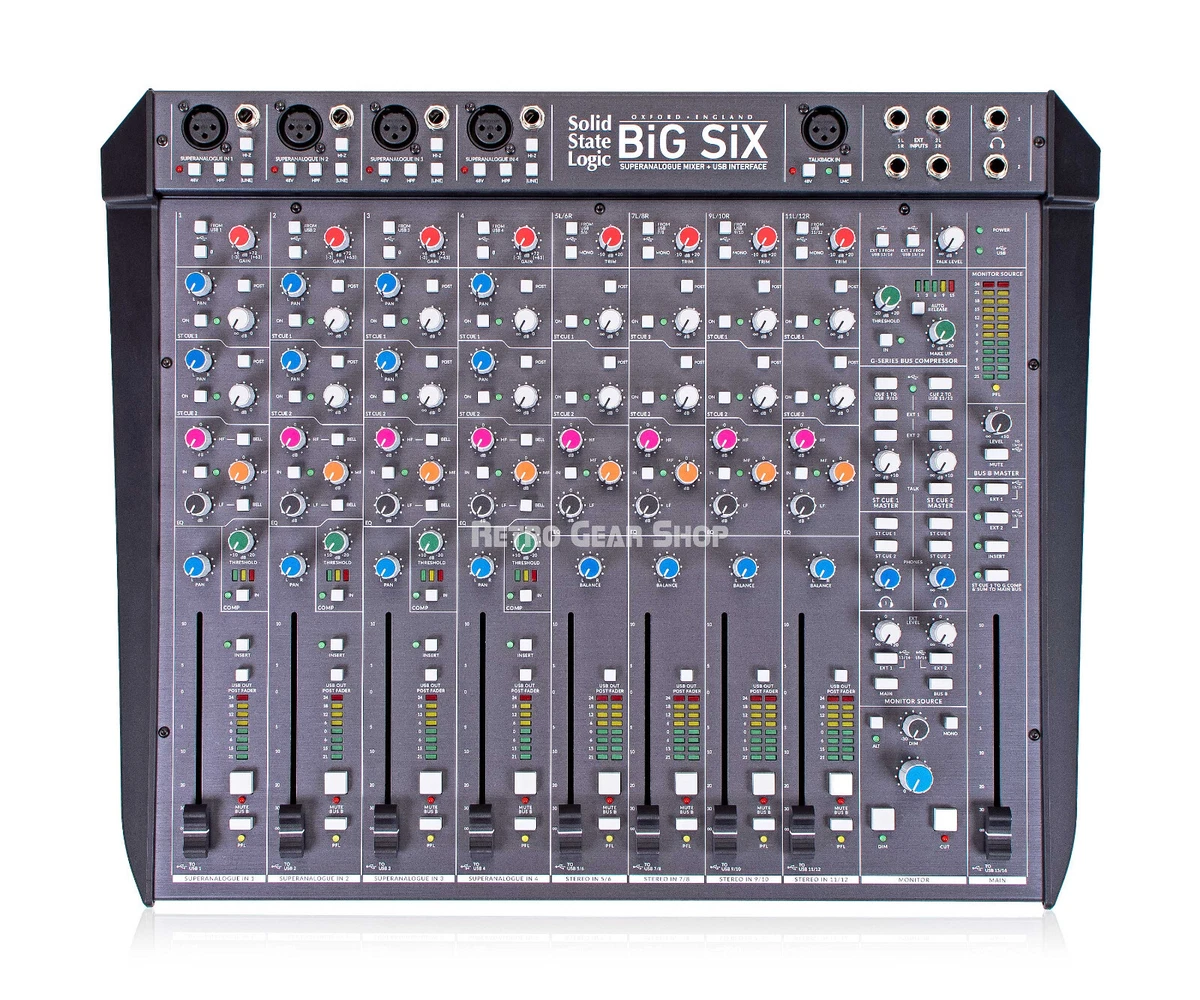 値下げSolid State Logic SiX 新品同様品 SSL(Solid State Logic) SiX (国内正規品)(エスエスエル