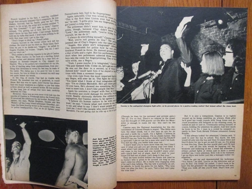 Wint-1963 Inside Boxing Mag(JACK DEMPSEY/ANGELO DUNDEE/CHRIS DUNDEE/CASSIUS CLAY - 画像11/12