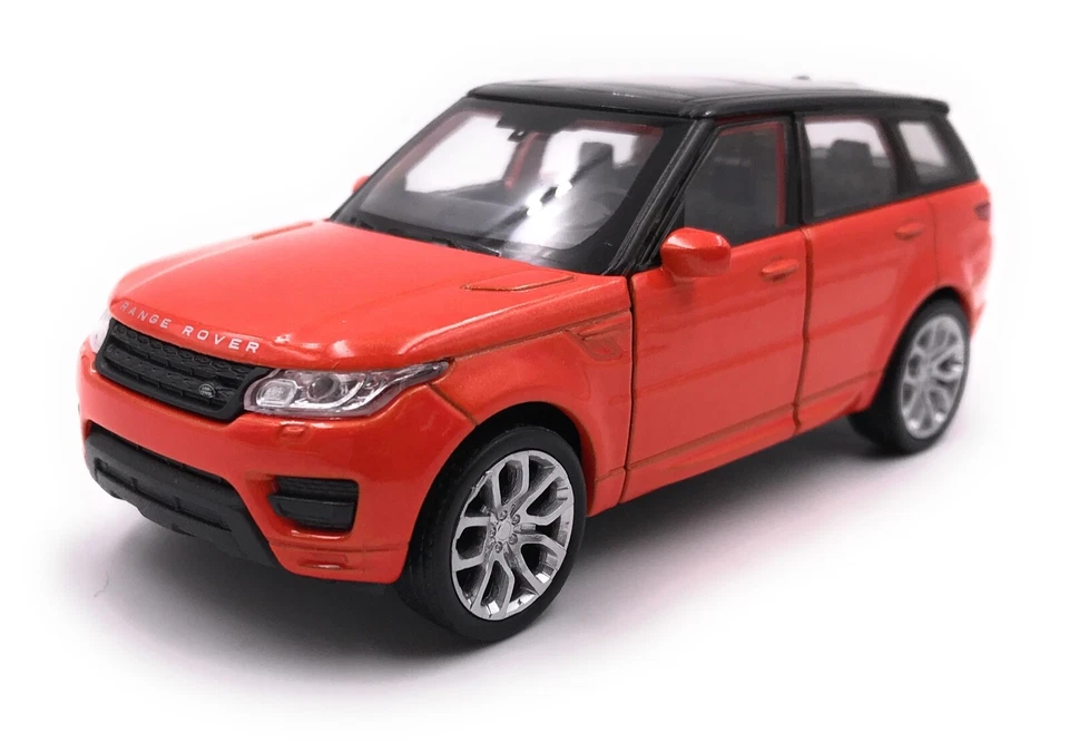 Modellino Auto Range Rover Sport SUV Arancione Auto Scala 1:3 4-39 (Licenza) - Immagine 2 di 3