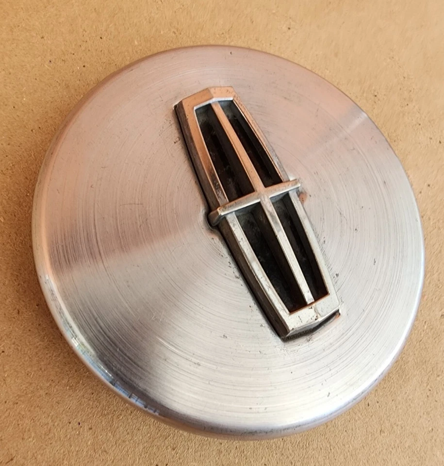 1988 1989 Lincoln Continental Wire Hubcap Center Cap Emblem E80C-1130-FA Foto 3 de 4