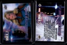2023 UD Marvel What If..? The Watchers Sight Lenticular Captain Marvel #WS13