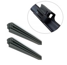 2 Wischergummi Scheibenwischergummi HYBRID Wischerblätter für Nissan Qashqai J11