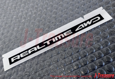 HONDA CR-V RD2 97-06 Genuine Rear Sticker 