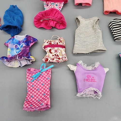 17x Barbie Doll Clothes Tops Dresses Jackets Pants Mixed Lot Vintage Style - Picture 5 of 8
