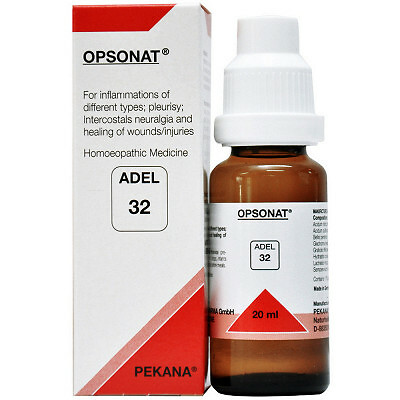 4 X Adel Pekana Adel 32 (Opsonat) (20ml)  WORLD CLASS HOMEOPATHY