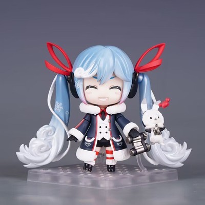Snow Hatsune Q version of Clay Man Snow Miku Grand Voyage Ver. Hand model