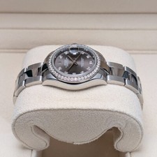 Rolex 279384RBR-0018 Lady Datejust 28mm Dark Gray Diamond dial Oyster 2020 4