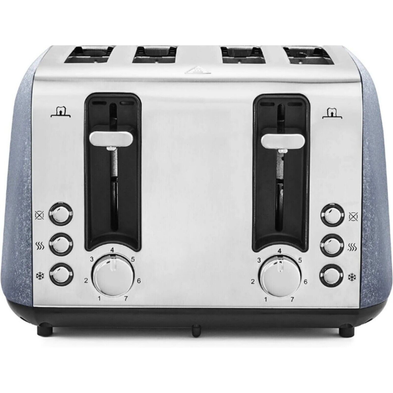 Tower T20053BLU Ice Diamond Collection 4 Slice 1800W Blue Toaster for sale online eBay