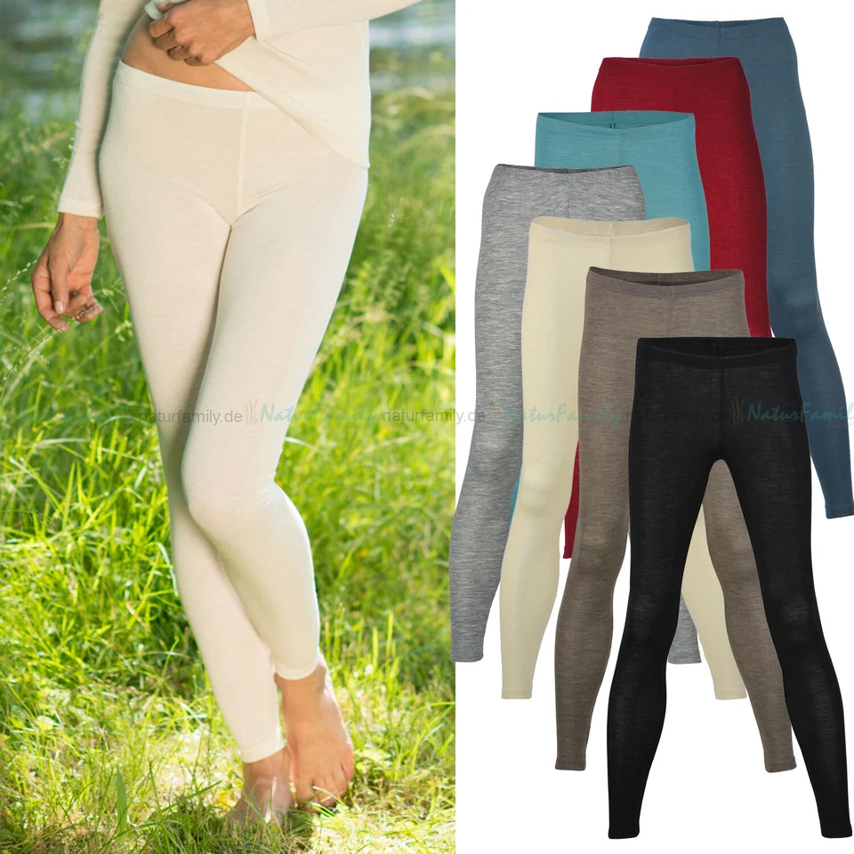 Engel Damen Leggings Wolle Seide kbT Unterhose Funktionswäsche bio Schurwolle - Bild 1 von 1
