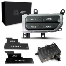Auxiliary Switch Panl Bank Kit for 2019-2025 Jeep Wrangler JL & Gladiator JT