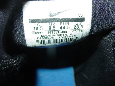 2017 Mens Nike Zoom Shift Game Royal/White/Black Basketball Shoes