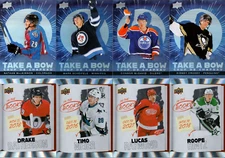 '24/25 Upper Deck Tim Hortons TAKE A BOW & IN THE BOOKS card *pick from list