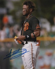 San Francisco Giants Luis Matos Signed Autographed 8x10 Photo COA #2