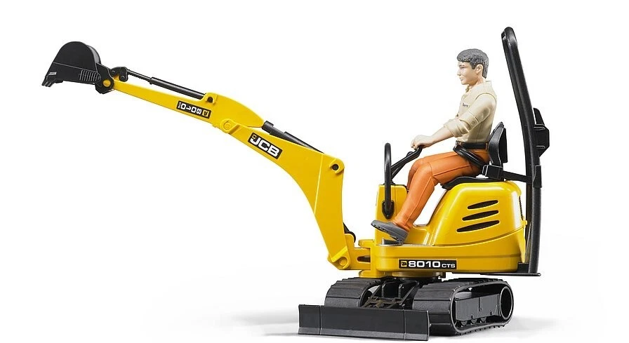 Bruder mini escavaotr JCB 8010 TS - Immagine 2 di 3