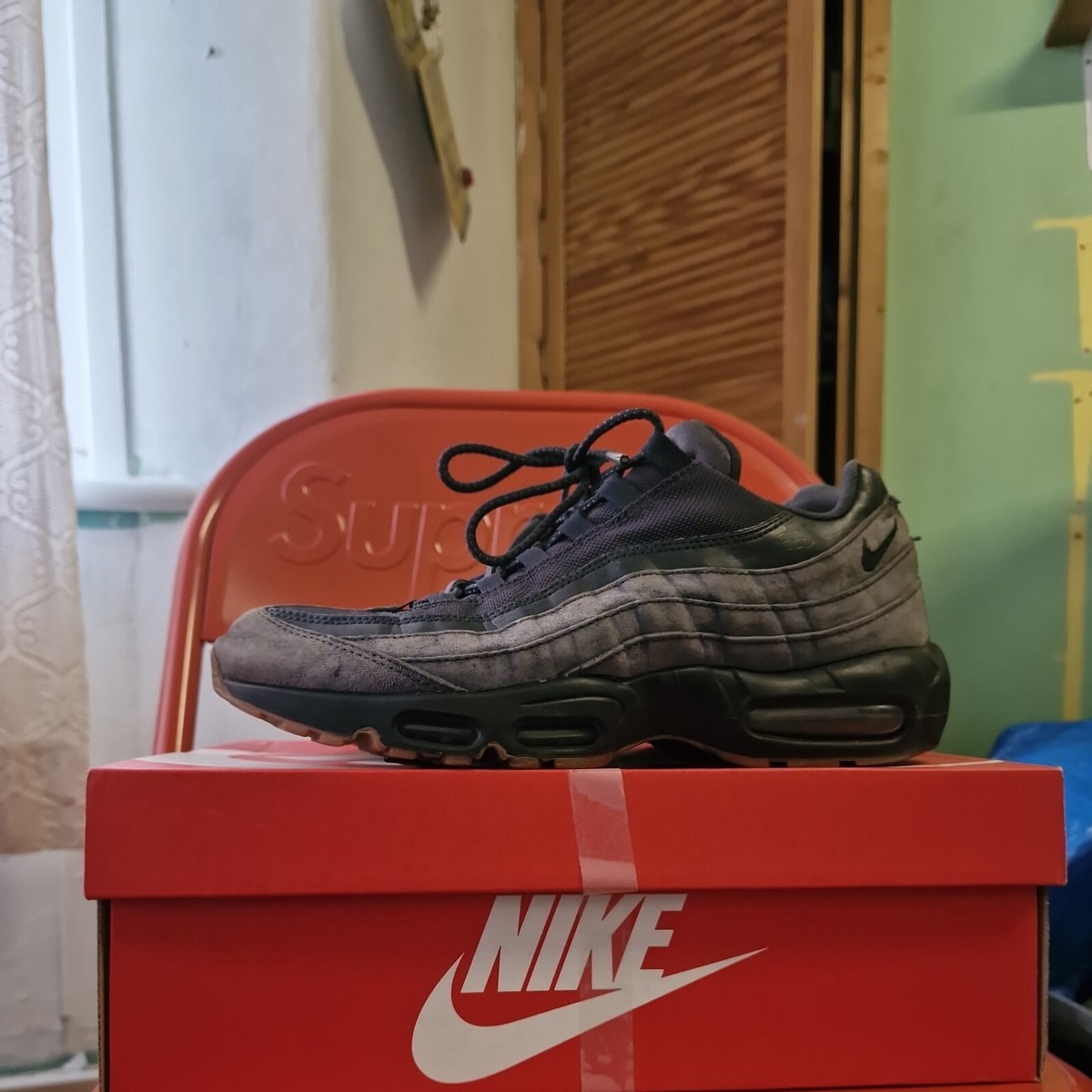 Yellow Air Max 95 Black Grey Orange 2021 Nike Air Max 95 Essential