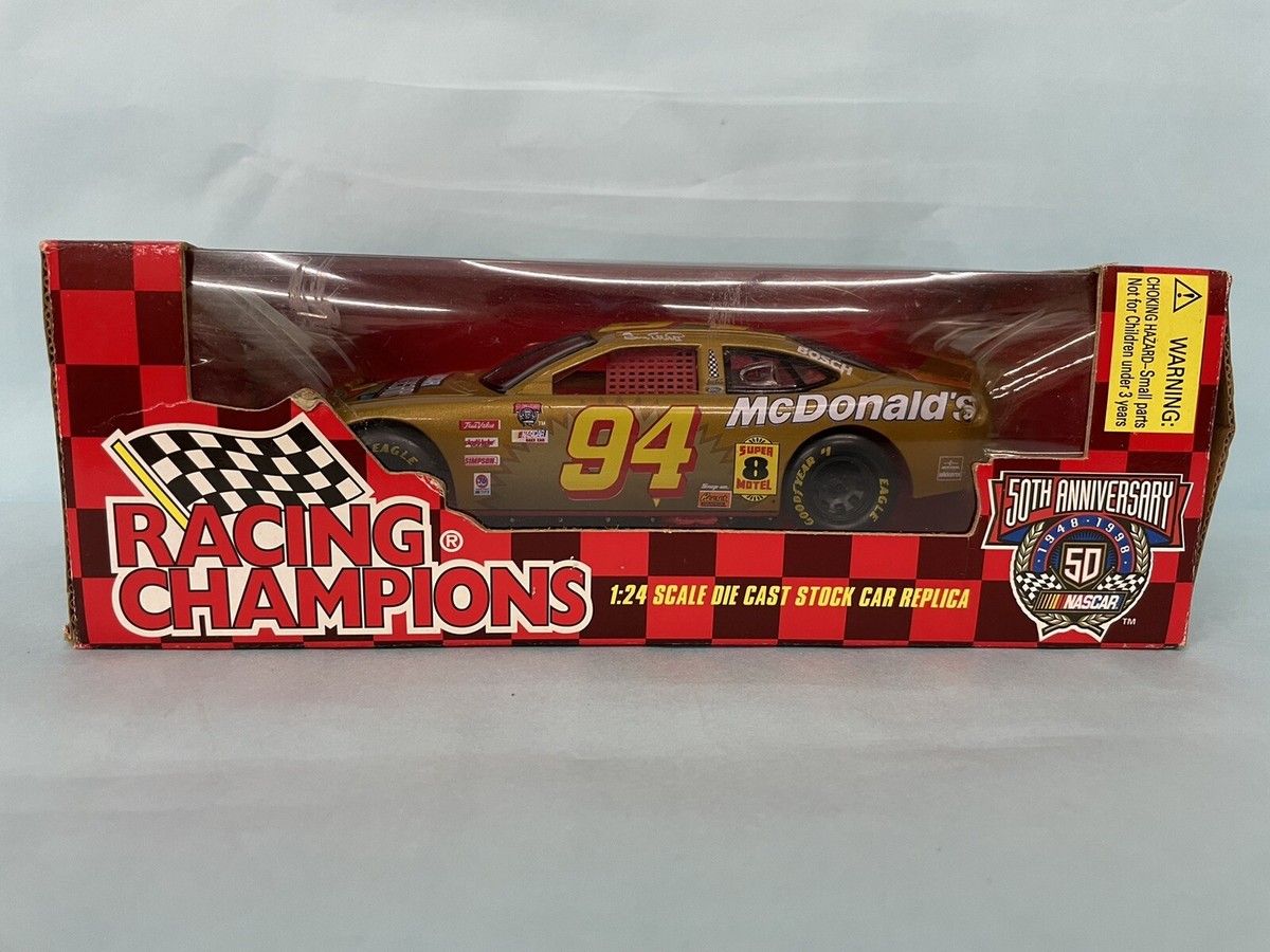 Bill Elliot #94 Racing Champions 1:24 scale diecast 50th