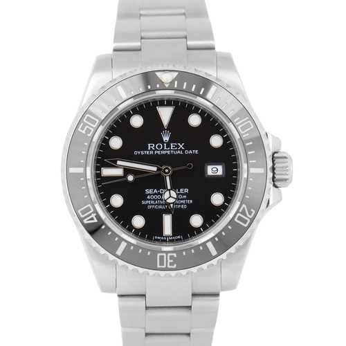MINT PAPERS Rolex Sea-Dweller 4000 SD4K Black 40mm Ceramic Stainless 116600 BOX