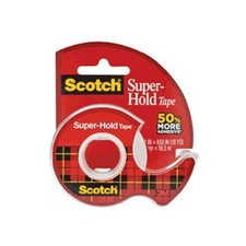 Scotch Super-Hold Tape 3/4"X650" Transparent School Office Crafts Posters Art