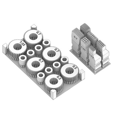 Antimagnetisches Werkzeug für Zimmerit Mantel 1:35 1:48 1:72 Kriegswagenmodell