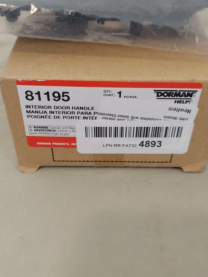 Manija de puerta interior para 07 13 Chevrolet Silverado 1500 GMC Sierra 3500 HD Foto 2 de 4
