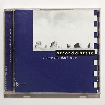 Second Disease - Flame The Dark True - RARE VG 1997 US CD - Cleopatra CLP 9954-2