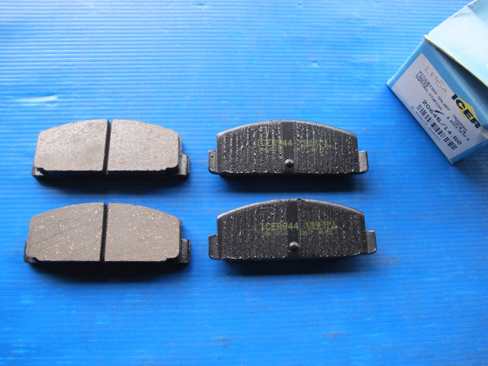 Plaquettes de freins arrière Icer anti-vibration pour Mitsubishi Mirage