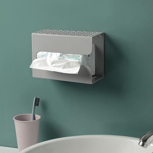 Tissue Box Tissue Dispenser Tissue Storage for Bathroom Kitchen Living