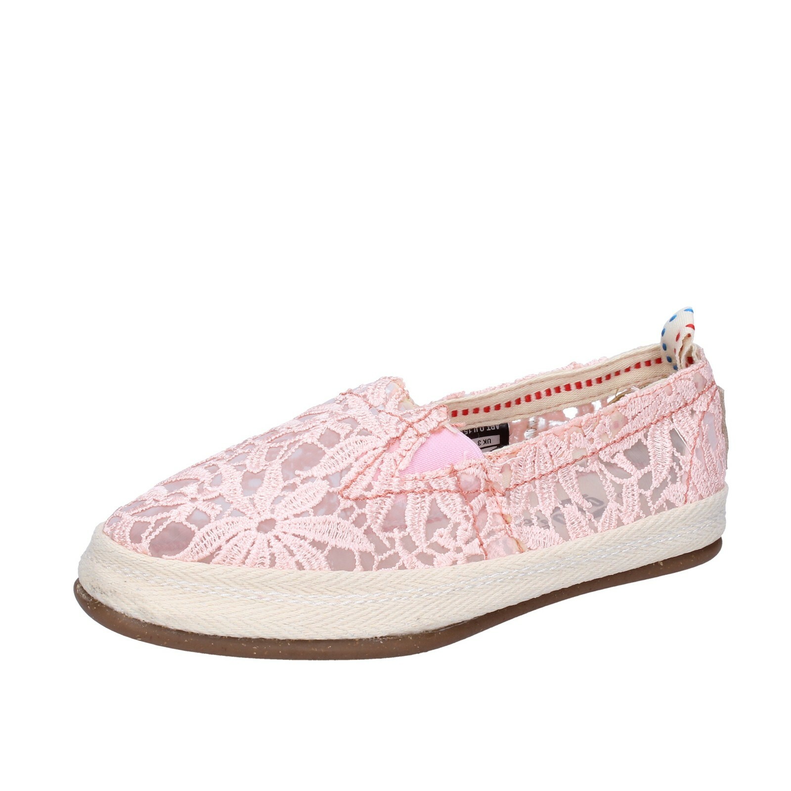 слипоны rosa tessuto от scarpe donna O-JOO 36 EU BR125-36